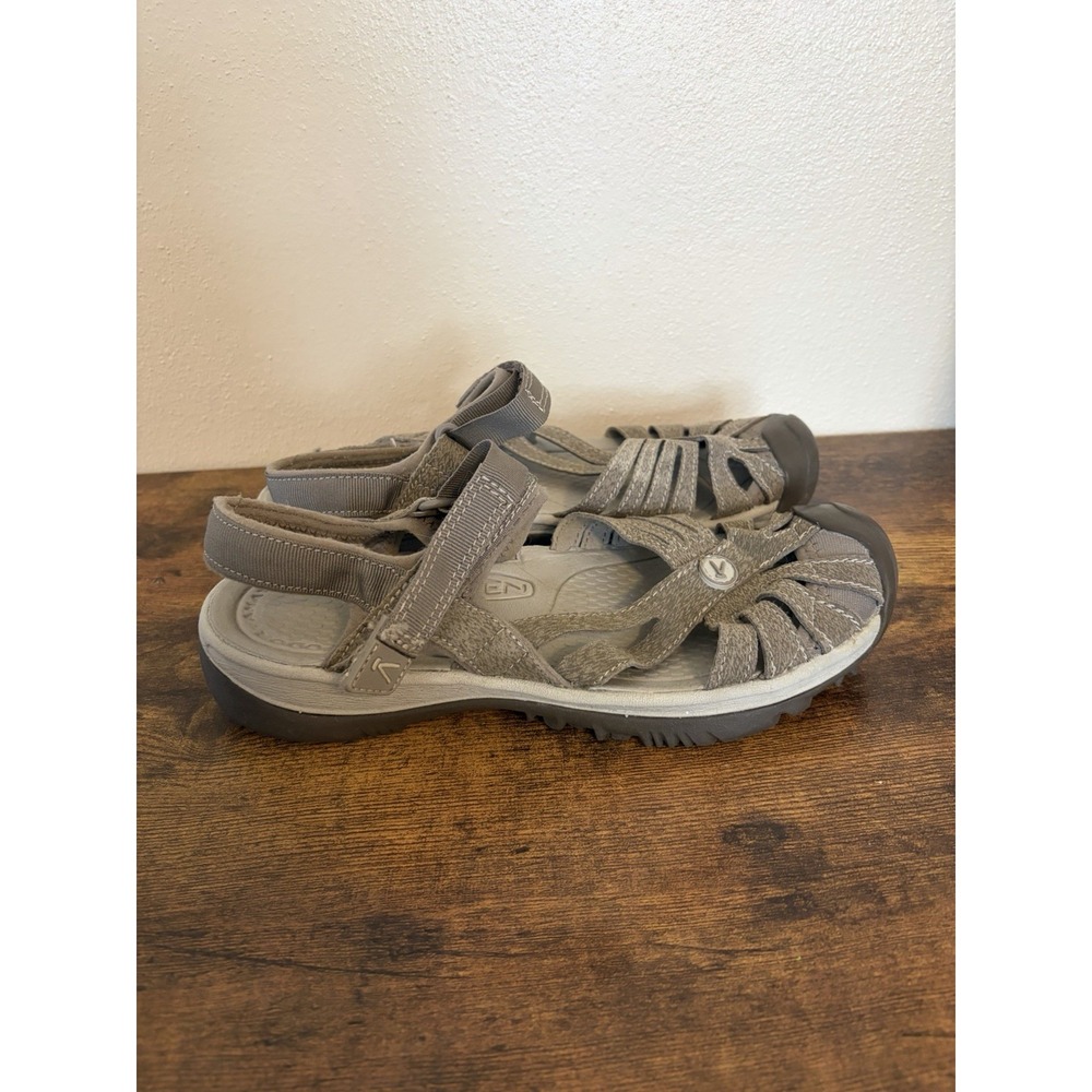 Keen Rose Sandals Womens 8 Brown Strappy Hiking Sport Walking Shoes